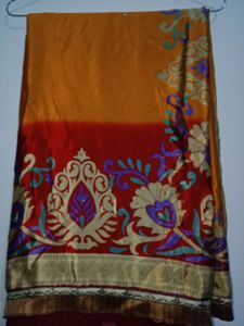 Multicolored Saree