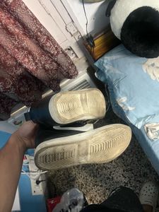 black high top sneakers