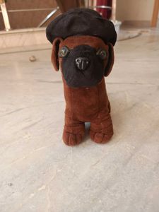 Premium Dog Plush Toy with Hat