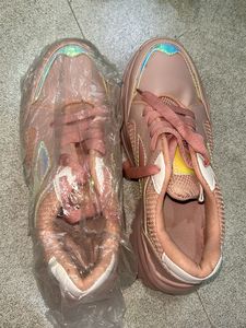 Pink Perfect Heeled Sneakers!