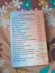 UPSC Rural &amp; Urban Sociology Book
