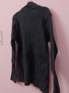 Stylish Green Turtleneck Sweater