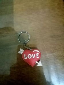 Love Heart Keychain
