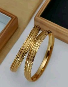 Gold Plated Bangles🤩