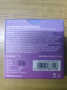 MyGlamm POSE HD Highlighter Duo