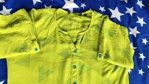 Green Kurti For Women