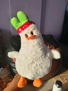 Cute Duck Plushie with Headband