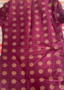 Purple Kurti Pant Set