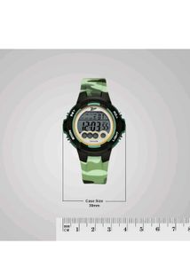 Zoop Camo Digital Dial Green Watch for Kids