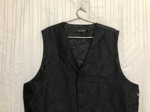 Umo Lorenzo Black Waistcoat