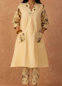 Premium khadi cotton Co-ord set