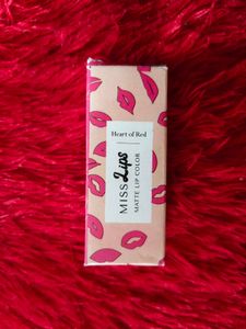 Miss Lips Matte Lip Colour Heart Of RedNEW AND FRE