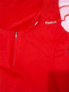 (1053)Reebok Red Tank Top - Size Small
