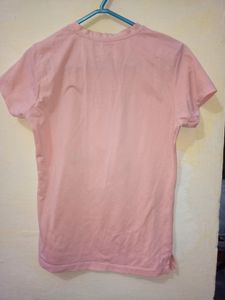 Stylish Tshirt (Pink Colour), M size