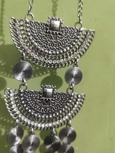 Statement Silver Bohemian Necklace