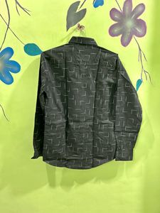 Black Print Shirt New With Tag
