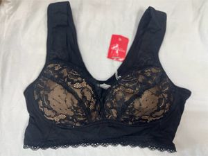 Black Non Adjustable Sheamless Bra