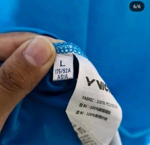 VICTOR BADMINTON TSHIRT ( BLUE )