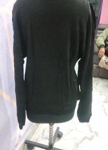 Black Wool Top