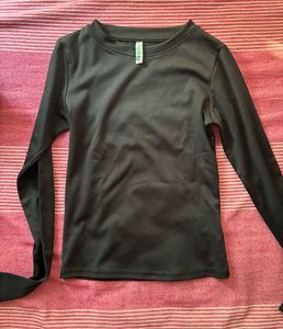 Newme Basic Black Bodyfit Tee