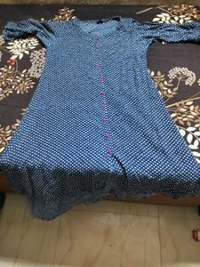 Branded ALINE Navy Blue kurti Women