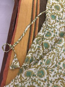 new Floral Print Anarkali Kurta