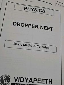 PHYSICS PRACTICE QUESTIONS OF PW