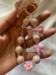 Cute Beaded Bag Charm