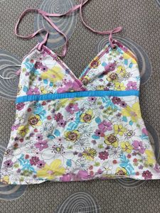 Floral Halter Top