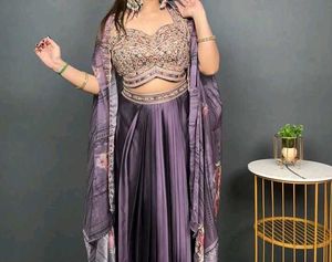Indowestern Dress Heavy💜