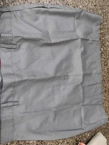 Grey Pencil Skirt