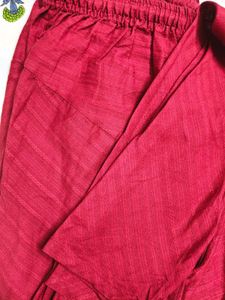 Srishti Pure Cotton Reddish Maroon Chudidar Salwar
