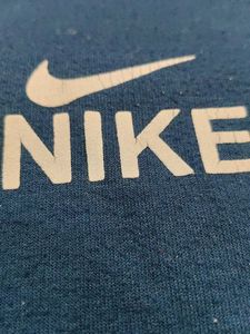 Nike Blue Zip-Up Hoodie