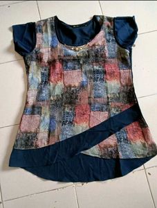 Navy Blue Top