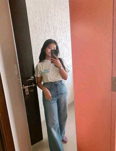 H&amp;M Wide Leg Jeans