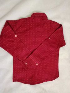 Red Dotted Shirt