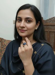 Elegant Blue Stone Ring