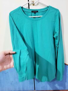 CHEMISTRY TEAL FULL SLEEVES TSHIRT