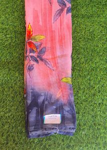 Floral Chiffon Sarees - Set of 5