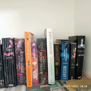 Assorted Book Collection: Novels and Non-Fiction