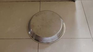 Stainless Steel Thaal Size - 12.5&#34; x 2.5&#34;