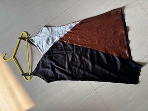 Colour Block Slip Dress