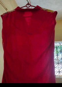 99 Rs Pink Emrodary Top