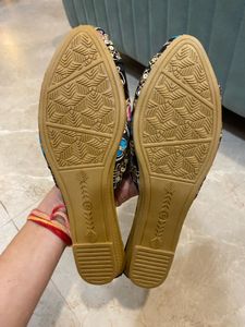 Embroidered Ethnic Mules