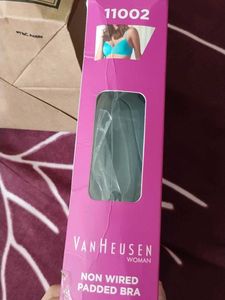 Van Heusen Blue Antibacterial Wireless Bra