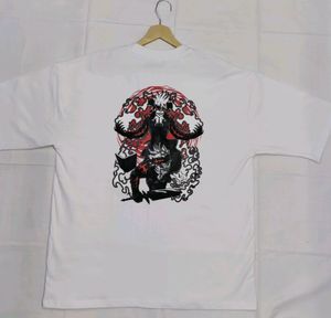 Anime Back Printed Tshirts