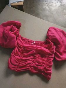 Cute Off shoulder Crop Top