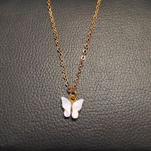 Butterfly Pendant Necklace