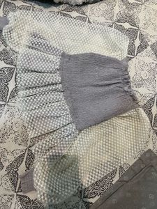 Stylish Off-Shoulder Mesh Top