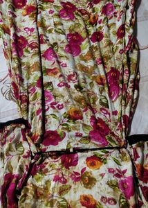 Floral Print Maxi Dress
